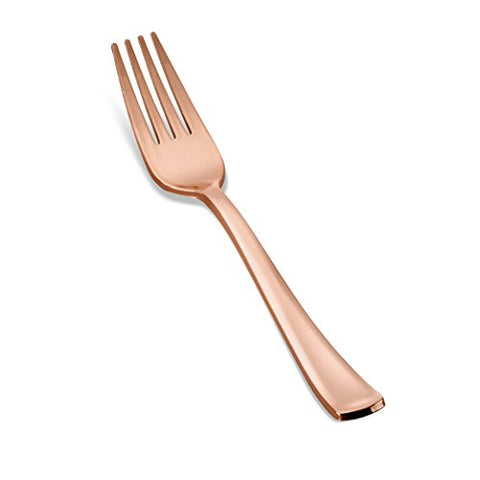 Stock Your Home 160-Piece Gold Plastic Silverware Set Includes 80 Fork