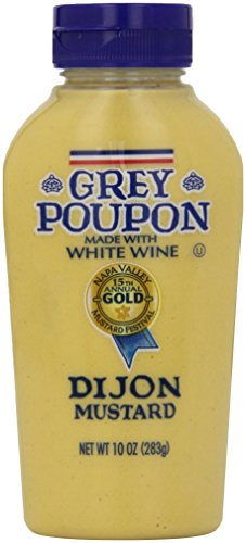 Grey Poupon Dijon Mustard, 10 ounce Bottle