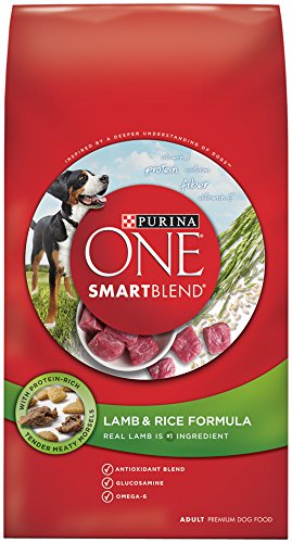 Purina ONE SmartBlend Dry Dog Food, Lamb and Rice Formula, 8 Pound