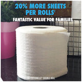 Cottonelle Ultra ComfortCare Family Roll Plus Toilet Paper, Bath Tissue, 36 Toilet Paper Rolls