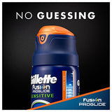 Gillette Fusion ProGlide Sensitive 2 in 1 Shave Gel, Active Sport, 6 Ounce