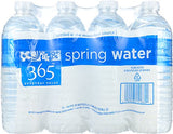 365 Everyday Value, Spring Water Flat Cap, 16.9 Fl Oz, 12 Count